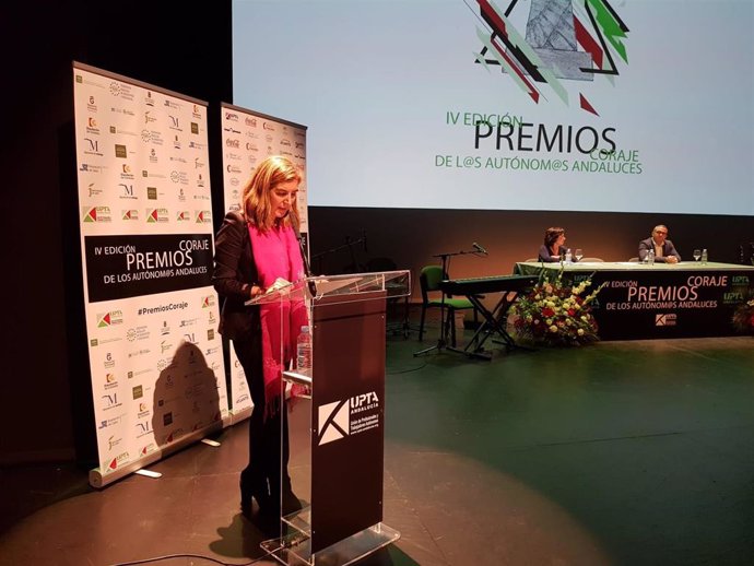 Rocío Blanco interviene en la IV Edición de los Premios Coraje de UPTA-Andalucía
