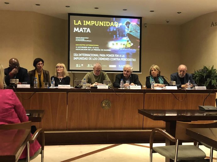 Acto de Conmemoración del Día Internacional para poner Fin a la impunidad de los Crímenes contra Periodistas