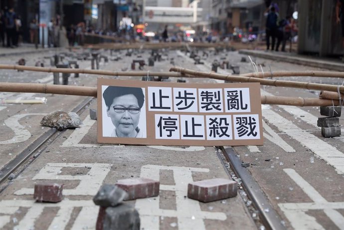 Protestas contra el Gobierno de Carrie Lam en Hong Kong