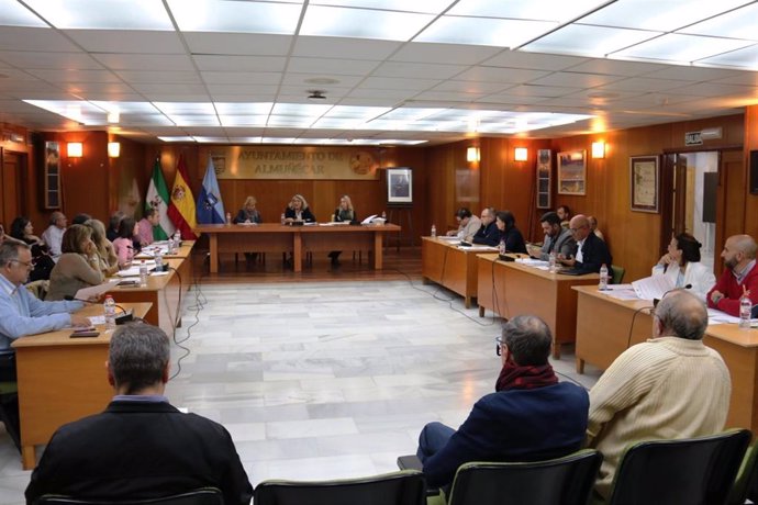 Pleno extraordinario del Ayuntamiento de Almuñécar