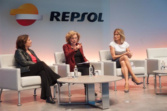 Pepa Bueno y Susanna Griso en la Jornada sobre Igualdad en el Periodismo de Repsol