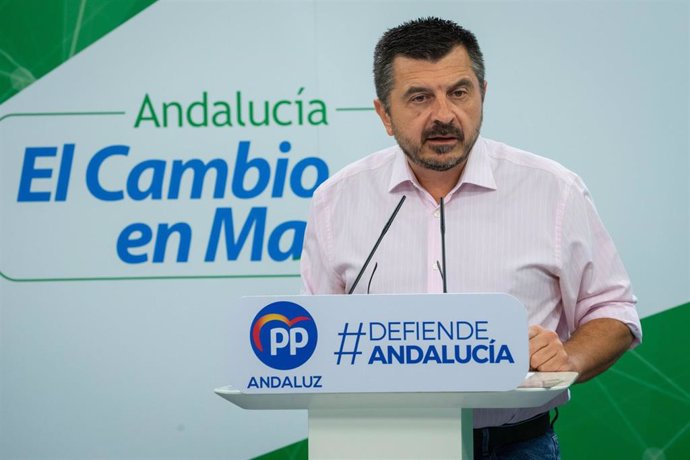 El vicesecretario general del PP-A Toni Martín