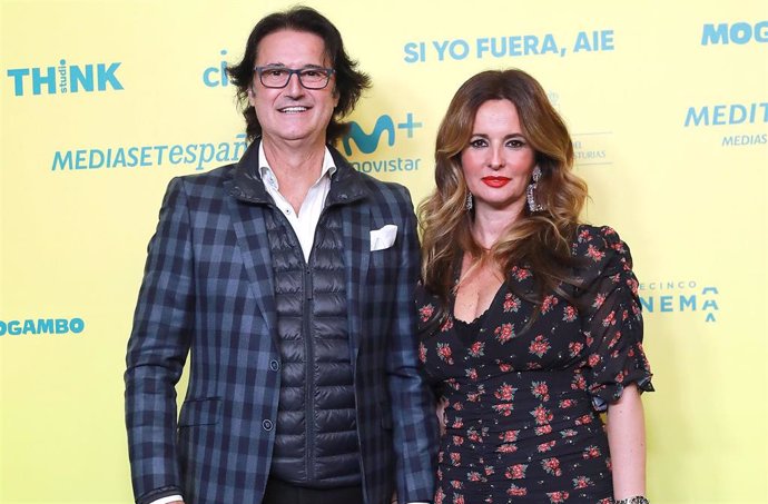 Poty Castillo y  María Isabel Navarro en la premiere de 'Si yo fuera rico'