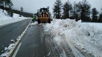 Rescatado el autobús con 30 pasajeros atrapado por la nieve en Las Majadas
