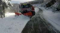 La nieve deja sin clase a 1.009 alumnos de 29 centros de la montaña de Lugo y Ourense
