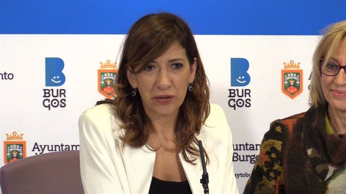 Nuria Barrio, portavoz del equipo de Gobierno del Ayuntamiento de Burgos.