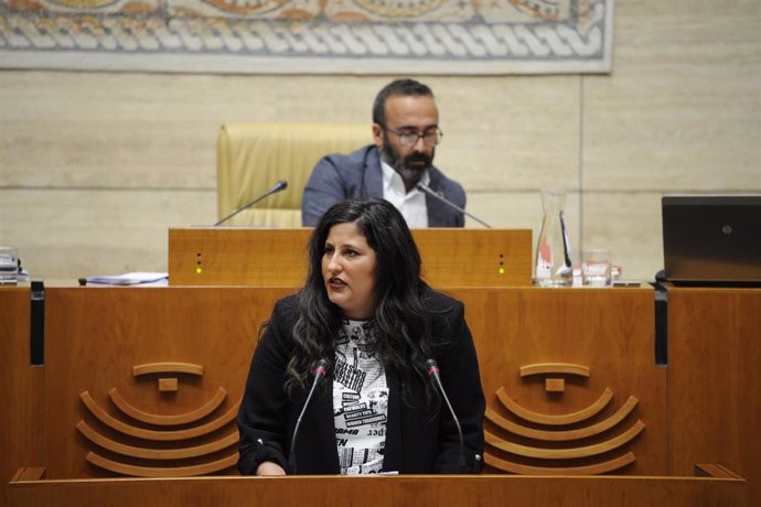 La diputada de Ciudadanos Marta Pérez Guillén en la Asamblea