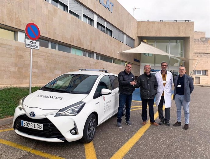 Nuevo vehículo del SUAP del centro de salud Canal Salat de Menorca