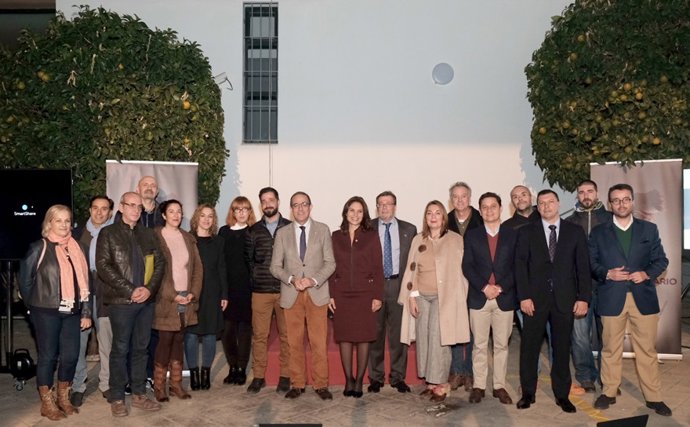 Mapping en la US para celebrar los 25 años del Secretariado de Recursos Audiovisuale y Nueva Tecnologías