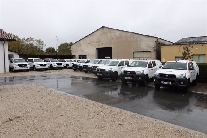 Vehiculos incorporados al parque móvil del Servicio de Guarderío Forestal de Navarra