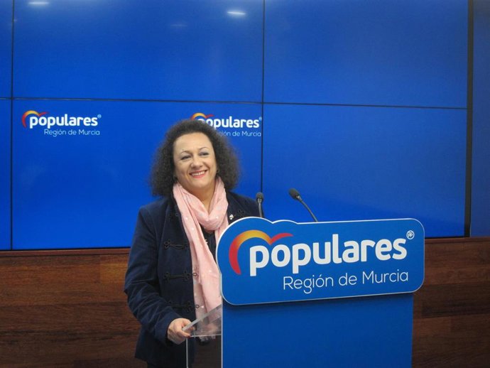 La secretaria ejecutiva de Infraestructuras del PP regional, Yolanda Muñoz