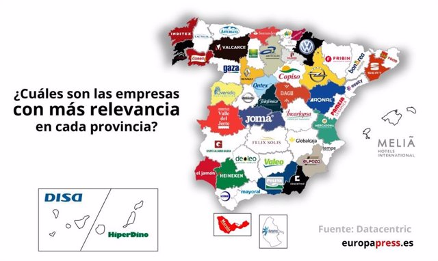 Las marcas con más relevancia en 2019 en España (Datacentric)