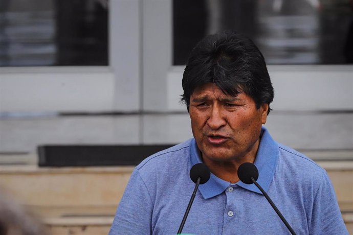 El ex presidente boliviano Evo Morales