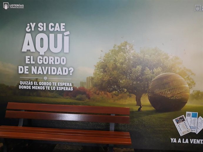 Cartel de la campaña de verano del sorteo de lotería de Navidad 2019