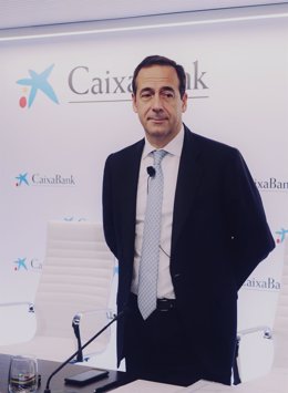 El consejero delegado de CaixaBank, Gonzalo Cortázar, en una imagen de archivo