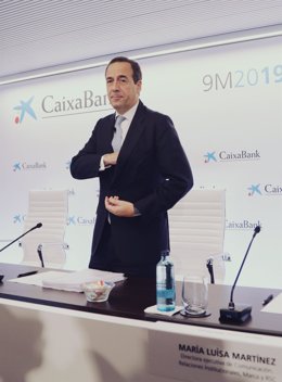 El consejero delegado de CaixaBank, Gonzalo Cortázar, en una imagen de archivo