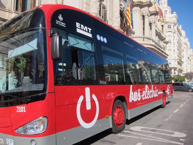 Nuevo autobús eléctrico de la EMT de València                           