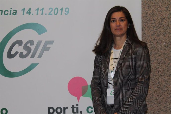 La nueva presidenta de CSIF Comunitat Valenciana, Alicia Torres