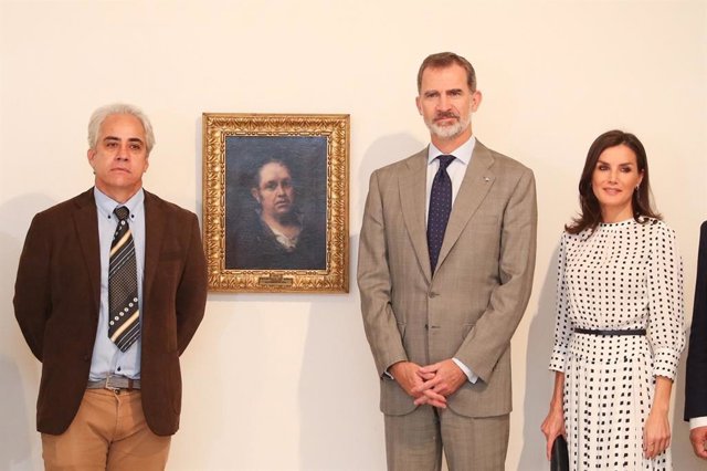 Los Reyes Felipe y Letizia en el Museo Nacional de Bellas Artes