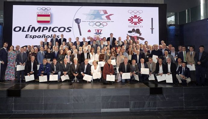 JJ.OO.- El COE rinde homenaje a los deportistas olímpicos de Sarajevo y Los Ánge