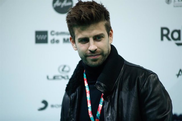 Gerard Piqué, en un acto promocional de las Finales de la Copa Davis.