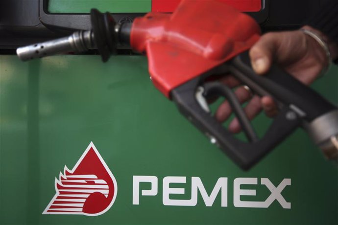 Logo de Pemex. 