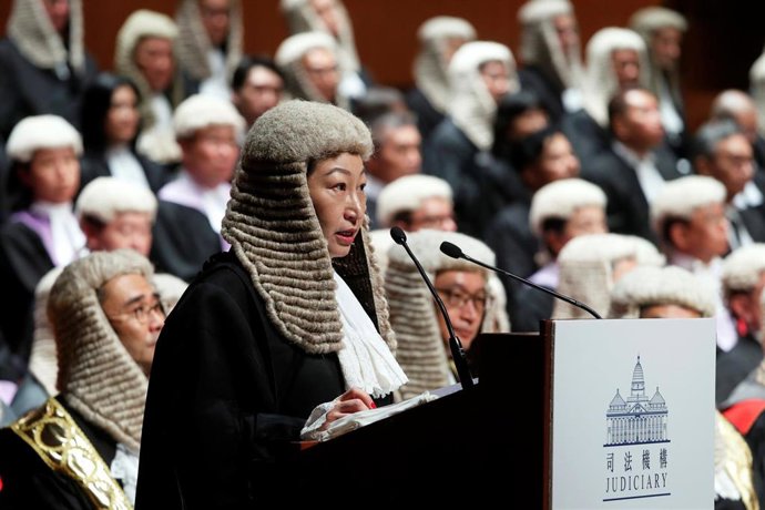 Teresa Cheng, ministra de Justicia de Hong Kong