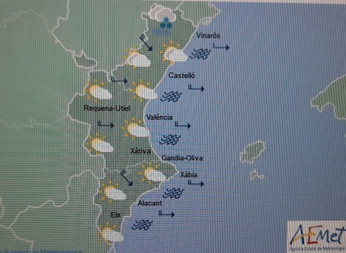 Previsió del divendres 15 de novembre