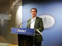 El PP presenta una enmienda a la totalidad a los presupuestos de 2020 por "irresponsables" e "irreales"