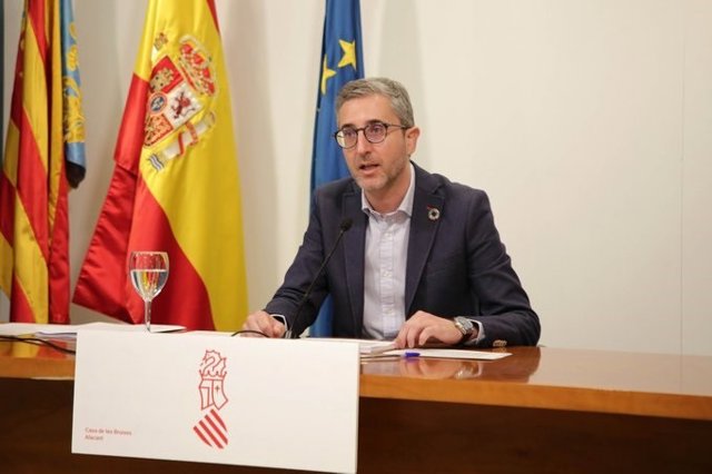 El conseller de Política Territorial, Obras Públicas y Movilidad de la Generalitat Valenciana, Arcadi España.