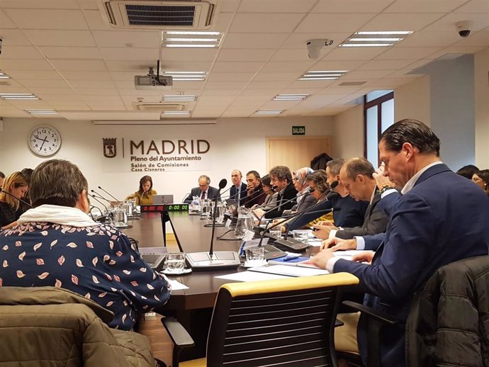 Sesión de la Comisión Permanente de la Vicealcaldía de Madrid