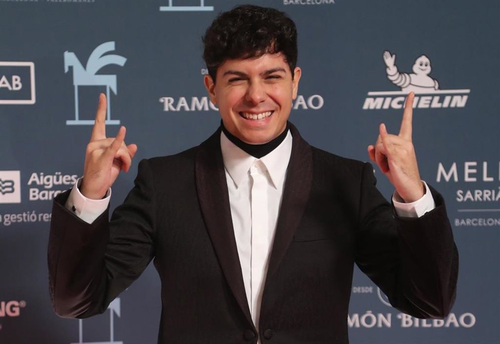 Alfred García, en la alfombra roja de los Premios Ondas 2019