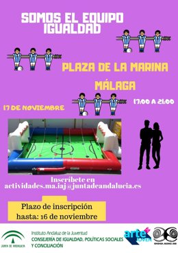 Taller del IAJ sobre igualdad que se celebra en Málaga