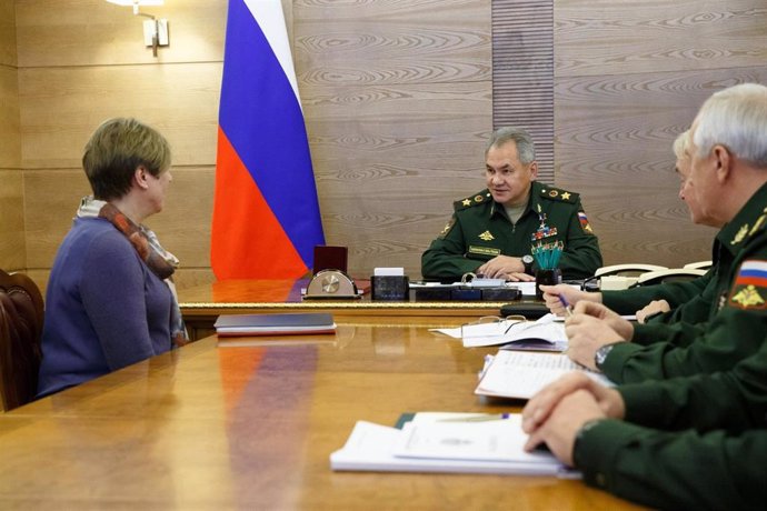 El general Sergei Shoigú, ministro de Defensa ruso