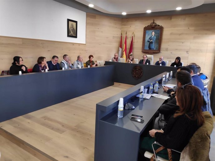 Asamblea General de la Red de Cooperación de ciudades en la Ruta de la Plata celebrada este viernes en La Bañeza (León).