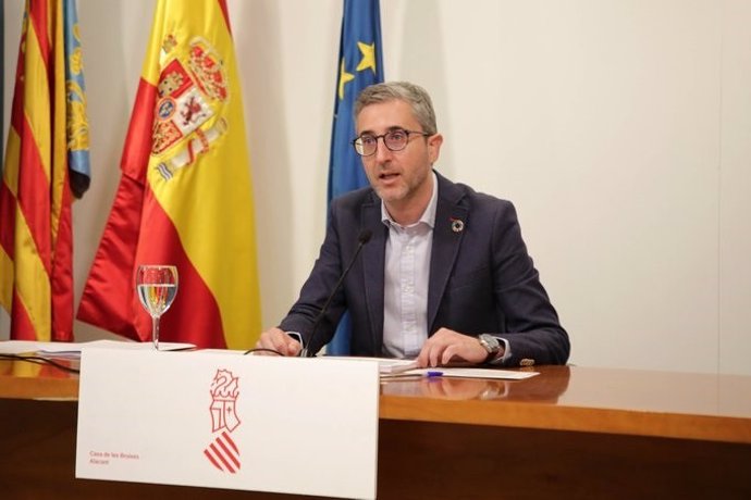 El conseller de Política Territorial, Obres Públiques i Mobilitat de la Generalitat Valenciana, Arcadi Espanya.