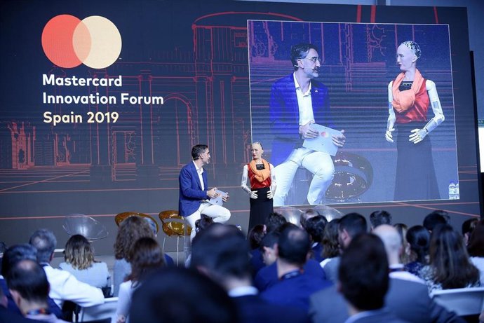 El evento Mastercard Innovation Forum en Madrid.