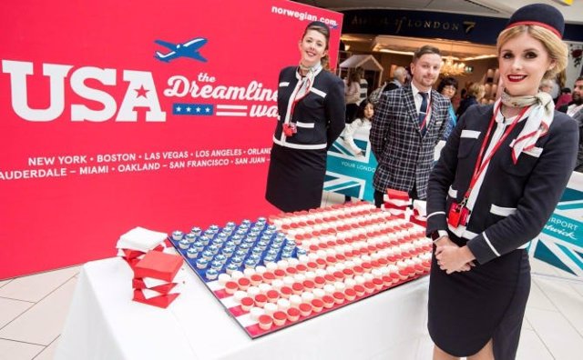 Norwegian eleva su cuota de mercado en el tráfico aéreo de Barcelona a EEUU