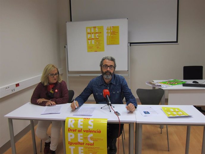 Toni Vizcarro, secretario de la plataforma Castelló per la Llengua