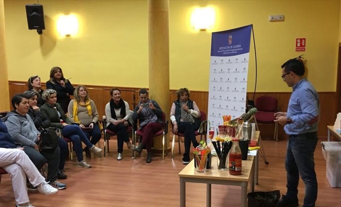 Taller de sensibilización contra el consumo de alcohol celebrado en Lubrín