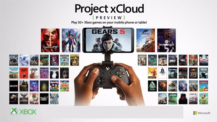 Microsoft lanzará su plataforma de videojuegos en streaming Project xCloud en 20