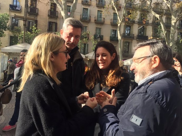 La portavoz de JxCat en el Ayuntamiento de Barcelona