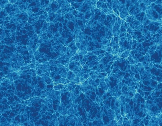 Simulación de filamentos cósmicos