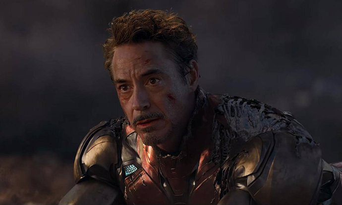 Robert Downey Jr en uno de los momentos decisivos para Iron Man