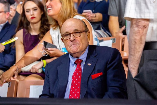 Rudolph Giuliani, abogado personal de Trump y exalcalde de Nueva York