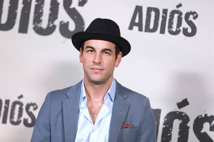Mario Casas, en la presentación de su nueva película 'Adiós'