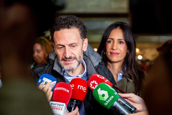 El portaveu adjunt de Ciutadans (Cs) al Congrés, Edmundo Bal, i la vicealcaldessa de Madrid, Begoña Villacís.