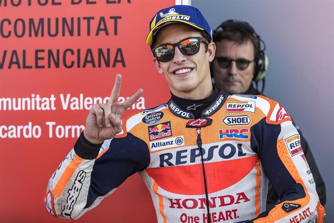 El piloto español de MotoGP Marc Márquez