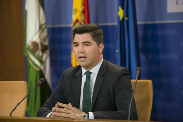 El presidente de la Comisión de Investigación de la Faffe, el diputado del grupo parlamentario Cs, Enrique Moreno