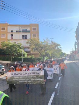 'Marcha Por El Clima' En Palma